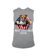 Jack Russell Terrier-Dog Flag-Dad Sleeveless Tee tile