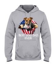 Jack Russell Terrier-Dog Flag-Dad Hooded Sweatshirt tile