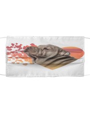 Shar Pei-02-My Life-Mask Cloth face mask front