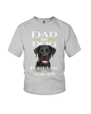Labrador-Dad And Dog Youth T-Shirt tile