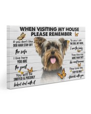 Yorkshire Terrier-Please Gallery Wrapped Canvas Prints tile