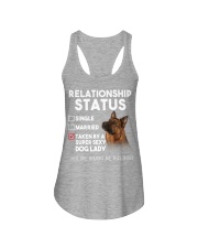 German Shepherd-02-Relationship Status Ladies Flowy Tank tile