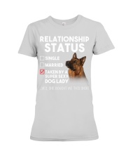 German Shepherd-02-Relationship Status Premium Fit Ladies Tee tile