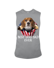 Beagle-Dog Flag-Dad Sleeveless Tee tile
