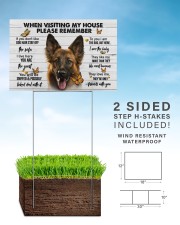 German Shepherd-Please 18x12 Yard Sign aos-yard-sign-18x12-lifestyle-front-26