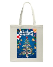 Norwegian Elkhound-Merry Christmas Tote Bag thumbnail