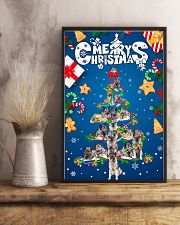 Norwegian Elkhound-Merry Christmas 24x36 Poster lifestyle-poster-3