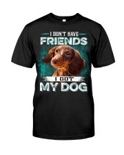 Dachshund-DS205 Classic T-Shirt front