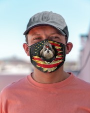 Shih Tzu-Mask USA Cloth face mask aos-face-mask-lifestyle-06