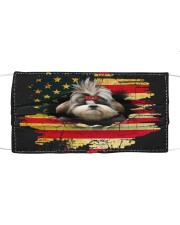 Shih Tzu-Mask USA Cloth face mask front