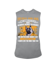 Boston Terrier-Father And Dog Sleeveless Tee tile