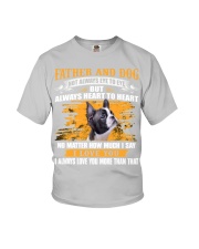 Boston Terrier-Father And Dog Youth T-Shirt tile
