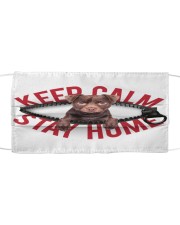 Patterdale Terrier-Mask-Stay Home Cloth face mask front