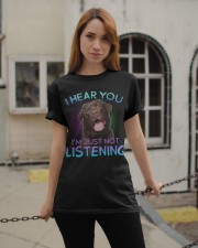 Labrador-Chocolate-I Hear You Classic T-Shirt apparel-classic-tshirt-lifestyle-19