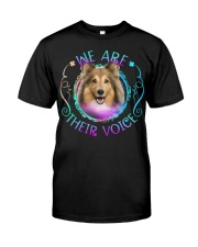 Shetland Sheepdog-Their Voice Classic T-Shirt front