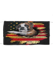 Boxer-02-Mask USA Cloth face mask front