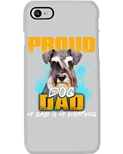 Schnauzer-Proud Dog Dad Phone Case tile