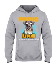 Schnauzer-Proud Dog Dad Hooded Sweatshirt tile