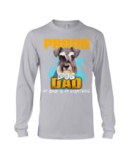 Schnauzer-Proud Dog Dad Long Sleeve Tee tile