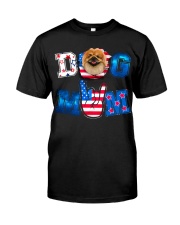 Pekingese-Art-USA Mom Classic T-Shirt front