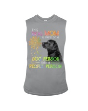 Labrador-Dog Person Sleeveless Tee tile