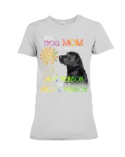 Labrador-Dog Person Premium Fit Ladies Tee tile