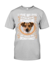 Rat Terrier-Uncondittionally Classic T-Shirt tile
