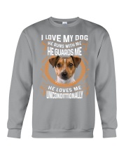 Rat Terrier-Uncondittionally Crewneck Sweatshirt tile