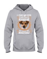Rat Terrier-Uncondittionally Hooded Sweatshirt tile