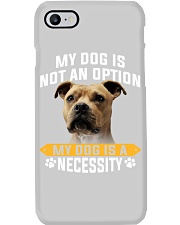 American Staffordshire Terrier-Necessity Phone Case tile