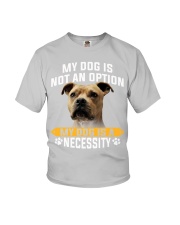 American Staffordshire Terrier-Necessity Youth T-Shirt tile
