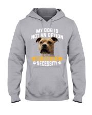American Staffordshire Terrier-Necessity Hooded Sweatshirt tile