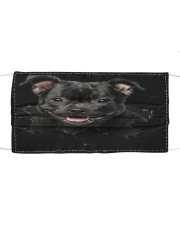 Staffordshire Bull Terrier-02-Hole Crack Cloth face mask front