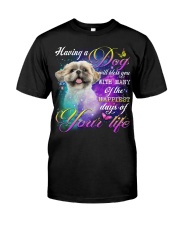 Shih Tzu-02-Bless You Classic T-Shirt front