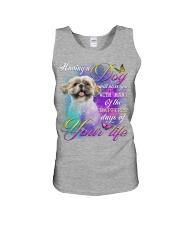 Shih Tzu-02-Bless You Unisex Tank tile
