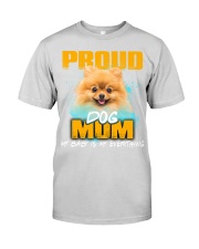 Pomeranian-Proud Dog Mom Premium Fit Mens Tee tile