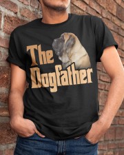 English Mastiff-02-The Dogfather-02 Classic T-Shirt apparel-classic-tshirt-lifestyle-26