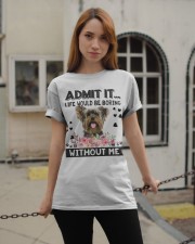 Yorkshire Terrier-Admit It Classic T-Shirt apparel-classic-tshirt-lifestyle-19