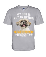 Shih Tzu-02-Necessity V-Neck T-Shirt tile