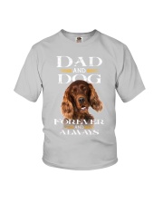Irish Setter-02-Dad And Dog Youth T-Shirt tile