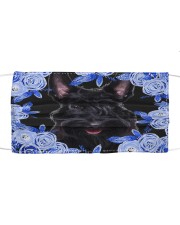 Scottish Terrier-Blue Mask Cloth face mask front