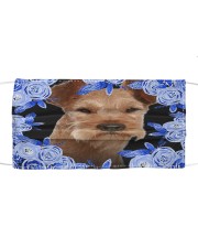 Irish Terrier-Blue Mask Cloth face mask front