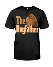 German Spitz-The Dogfather-02 Classic T-Shirt front