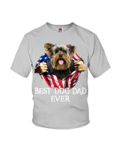 Yorkshire Terrier-Dog Flag-Dad Youth T-Shirt tile