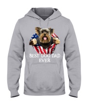 Yorkshire Terrier-Dog Flag-Dad Hooded Sweatshirt tile