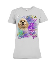 American Cocker Spaniel-Bless You Premium Fit Ladies Tee tile