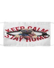 Pug-US-Keep Calm Cloth face mask front