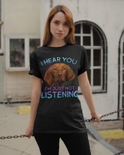 Vizsla-I Hear You Classic T-Shirt apparel-classic-tshirt-lifestyle-19