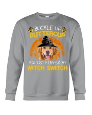 Golden Retriever-Buckle Up Crewneck Sweatshirt tile