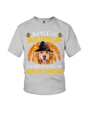 Golden Retriever-Buckle Up Youth T-Shirt tile